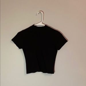 Black Brandy Melville Low Turtle Neck